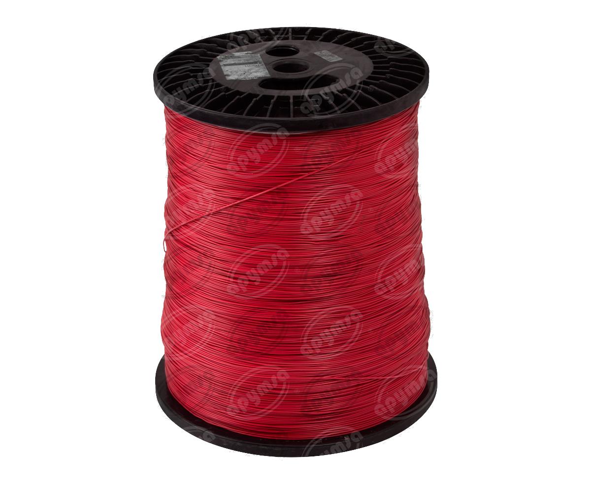 CABLE INSTALACION ROJO # 22 3,000M PLASTICO ROLLO ESTAÑADO ACOSA 22-3000 
