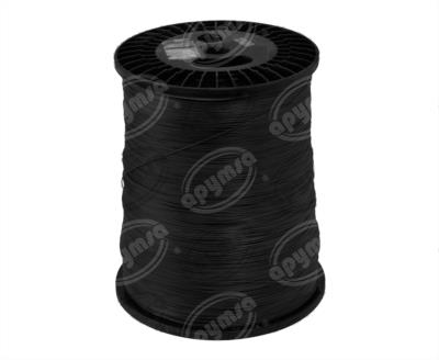 CABLE INSTALACION NEGRO # 22 3,000M PLASTICO ROLLO ESTAÑADO ACOSA 22-3000 