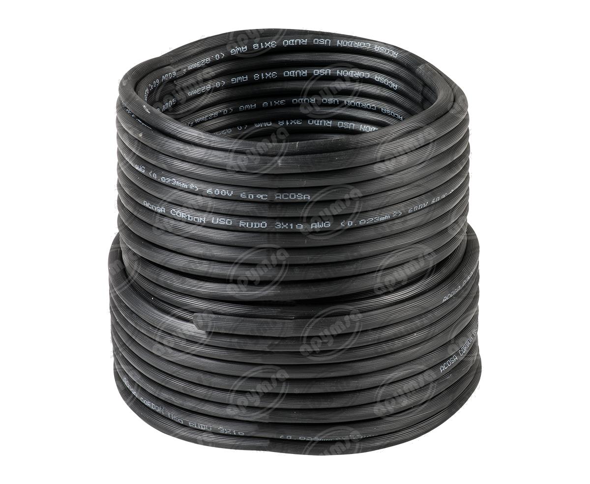 CABLE MULTICONDUCTOR # 18 25M 3 LINEAS PARA REMOLQUE ACOSA 3/18 
