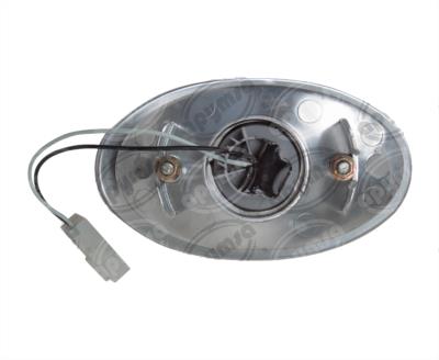 CALAVERA AUTOMOTRIZ MICA TRANSPARENTE TRASERA ROJO 24V LEDS IRIZAR I5 BRËSSER-LKW 04PIR24T042 