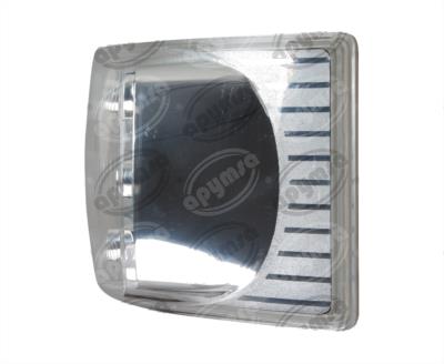 CALAVERA AUTOMOTRIZ MICA TRANSPARENTE DERECHO E IZQUIERDO BLANCO 24V VOLVO COMIL NUEVO LED HDLT 0968834 