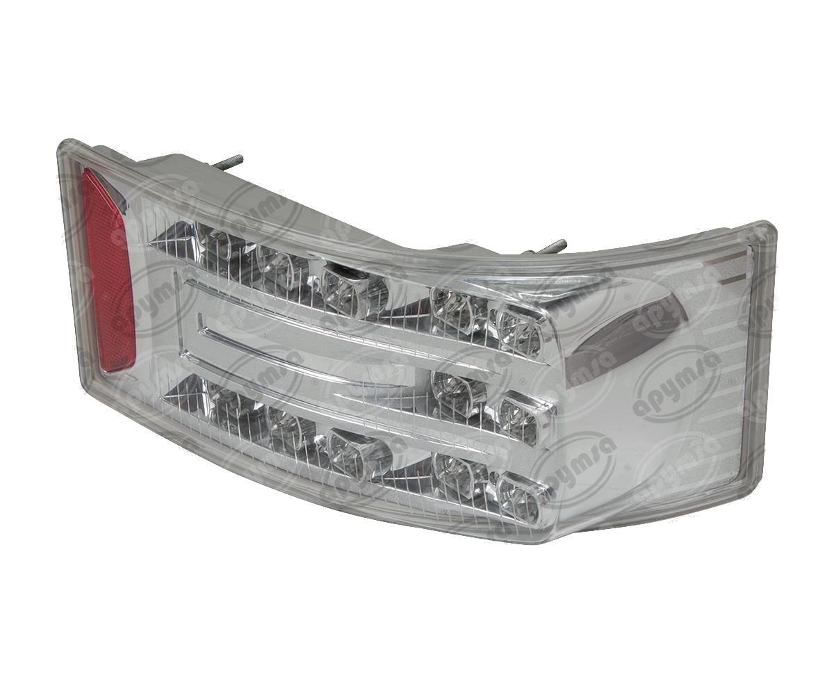 CALAVERA AUTOMOTRIZ MICA TRANSPARENTE DERECHO E IZQUIERDO BLANCO 24V VOLVO COMIL NUEVO LED HDLT 0968834 