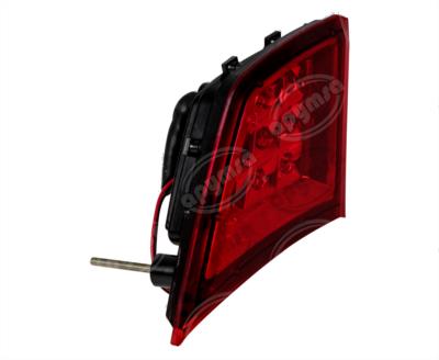 CALAVERA AUTOMOTRIZ MICA ROJA IZQUIERDA ROJO 24V 9 LEDS LED MARCOPOLO PARADISSO MP-120MX MP-130 SUPERIOR HDLT YG-04-211SL-24 