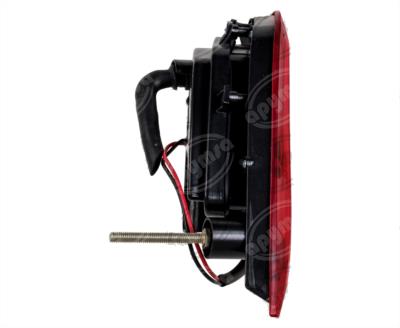 CALAVERA AUTOMOTRIZ MICA ROJA IZQUIERDA ROJO 24V 9 LEDS LED MARCOPOLO PARADISSO MP-120MX MP-130 SUPERIOR HDLT YG-04-211SL-24 