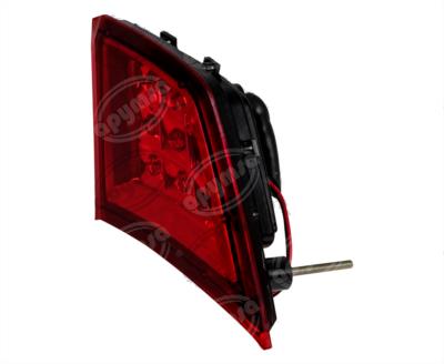 CALAVERA AUTOMOTRIZ MICA ROJA DERECHO ROJO 24V 9 LEDS MARCOPOLO PARADISSO MP-120MX MP-130 SUPERIOR HDLT YG-04-211SR-24 