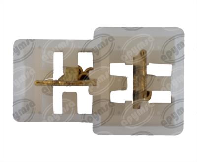 CALAVERA AUTOMOTRIZ MICA TRANSPARENTE TRASERA BLANCO 24V LEDS IRIZAR I5 REVERSA 2 CABLES BRËSSER-LKW 04PIR24T044 