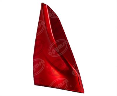 CALAVERA AUTOMOTRIZ MICA ROJA DERECHA 12V REFLEJANTE AUTOBUS VOLVO 9800  SUPERIOR BRËSSER-LKW YG-04-308SR 