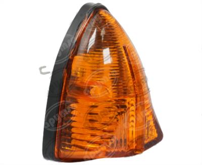 LUZ POSICION AMBAR 8-30V 8 LEDS TIPO ZEPELIN TORTUGA FREIGHTLINER MERCEDES 355 447 TECNOLAMP 254-A 