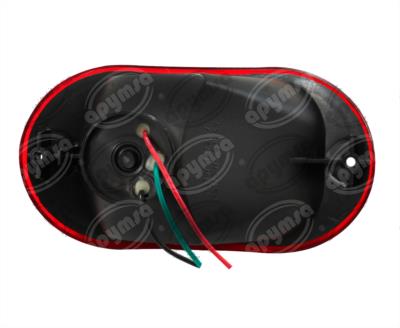 CALAVERA AUTOMOTRIZ MICA ROJA DERECHO E IZQUIERDO 12V LEDS AUTOBUS TORINO MARCO POLO IAM 57 85 239 953 