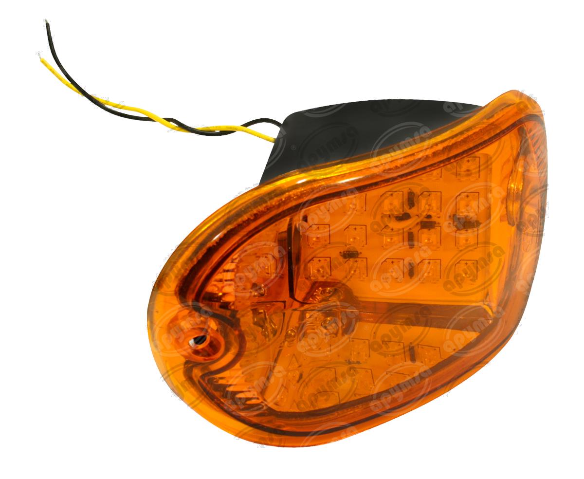 CALAVERA AUTOMOTRIZ MICA AMBAR DERECHO E IZQUIERDO 12V LED AUTOBUS TORINO MARCO POLO IAM 57 85 239 905 