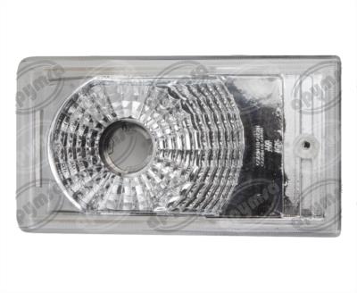 CALAVERA AUTOMOTRIZ MICA TRANSPARENTE PRISMÁTICA TIPO ESCUADRA AUTOBUS AYCO NACIONAL 5050 