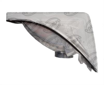 CALAVERA AUTOMOTRIZ MICA TRANSPARENTE PRISMÁTICA TIPO ESCUADRA AUTOBUS AYCO NACIONAL 5050 