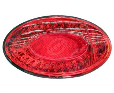 CALAVERA AUTOMOTRIZ MICA ROJA 12V 26 LEDS AYCO ZAFIRO NACIONAL 1226 