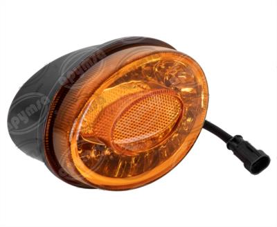CALAVERA AUTOMOTRIZ MICA AMBAR LATERAL 12V 26 LEDS AYCO ZAFIRO NACIONAL 1226 
