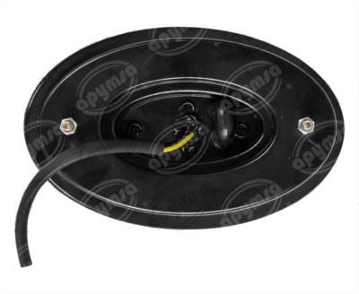 CALAVERA AUTOMOTRIZ MICA AMBAR LATERAL 12V 26 LEDS AYCO ZAFIRO NACIONAL 1226 