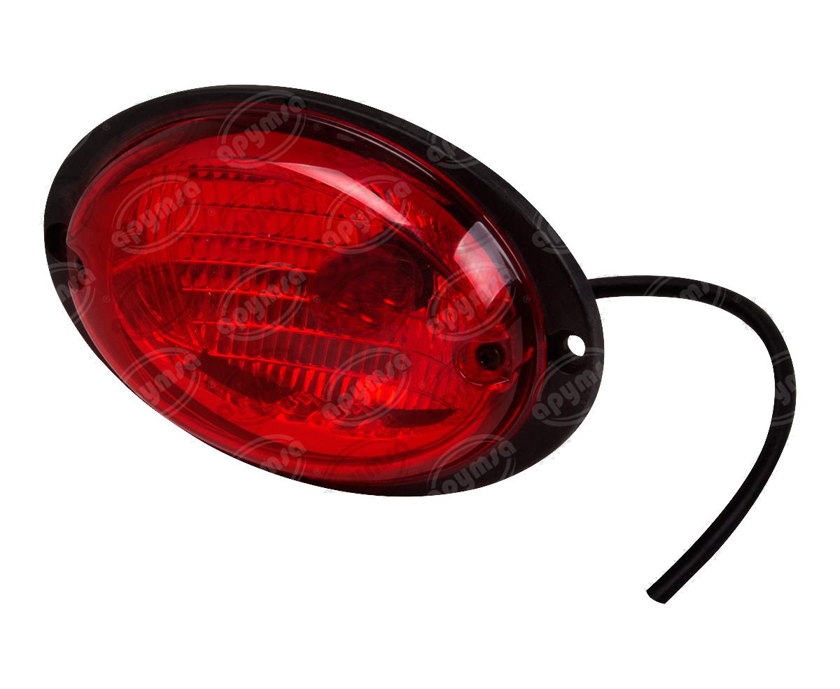 CALAVERA AUTOMOTRIZ MICA ROJA IZQUIERDA 12V 130 525 AYCO ZAFIRO HELLA 343 130 525 