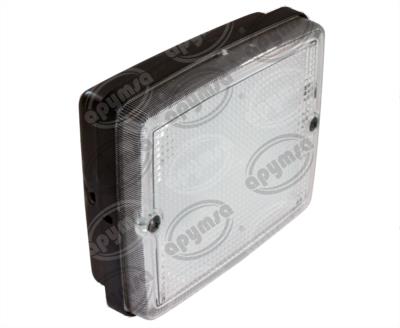 CALAVERA AUTOMOTRIZ MICA TRANSPARENTE CUADRADA DE EMBUTIR AUTOBUS URBANO NACIONAL 4099 
