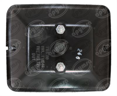 CALAVERA AUTOMOTRIZ MICA TRANSPARENTE CUADRADA DE EMBUTIR AUTOBUS URBANO NACIONAL 4099 