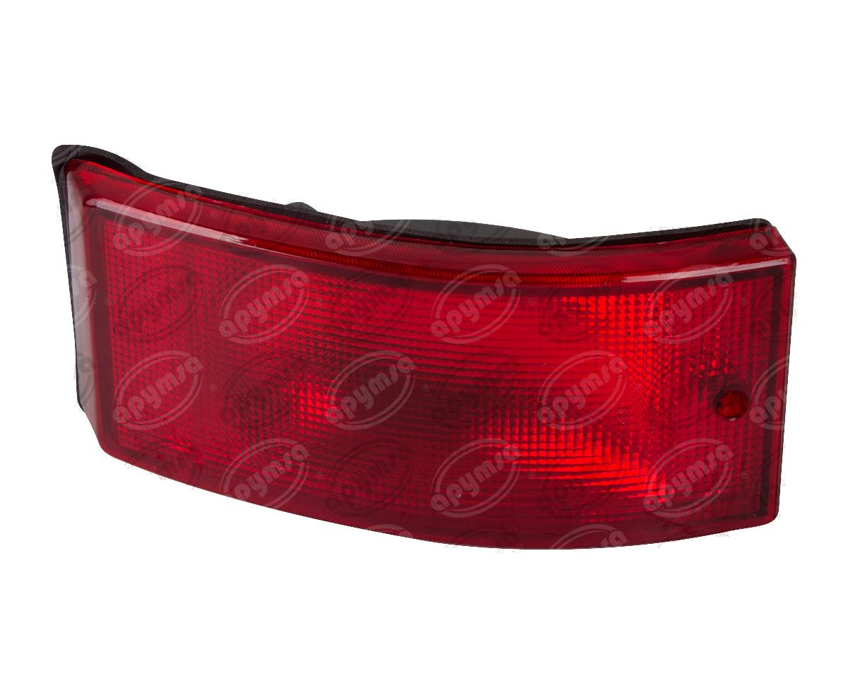 CALAVERA AUTOMOTRIZ MICA ROJA ENVOLVENTE AUTOBUS DINA CAPRE CASAVAN PLASTICOS RECORD 972 