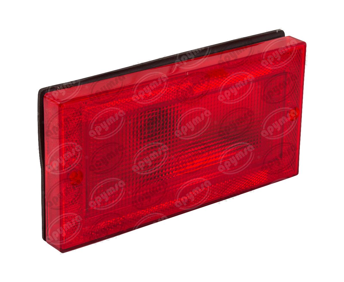CALAVERA AUTOMOTRIZ MICA ROJA PLANA AUTOBUS MASA CITUS-DINA PLASTICOS RECORD 973 