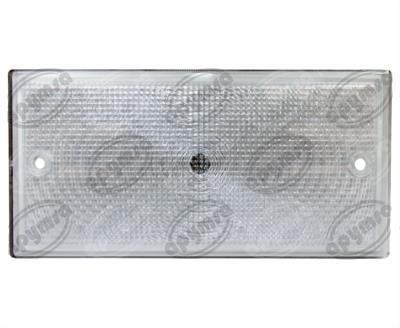 CALAVERA AUTOMOTRIZ MICA TRANSPARENTE PLANA AUTOBUS MASA CITUS-DINA NACIONAL 4095 