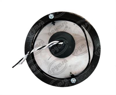 CALAVERA AUTOMOTRIZ MICA AMBAR 6" REDONDA AUTOBUS BUSSCAR URBUS PLASTICOS RECORD 969 