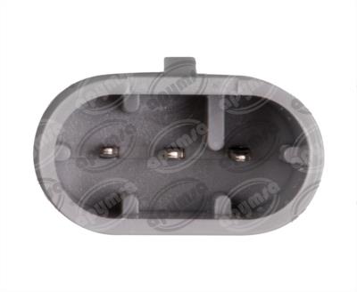 CALAVERA AUTOMOTRIZ MICA TRANSPARENTE AMBAR 12V 40 LEDS 6" BUSSCAR  94971 CA 