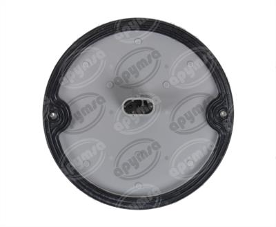 CALAVERA AUTOMOTRIZ MICA TRANSPARENTE BLANCO 12V 40 LEDS 6" BUSSCAR  94971 CW 