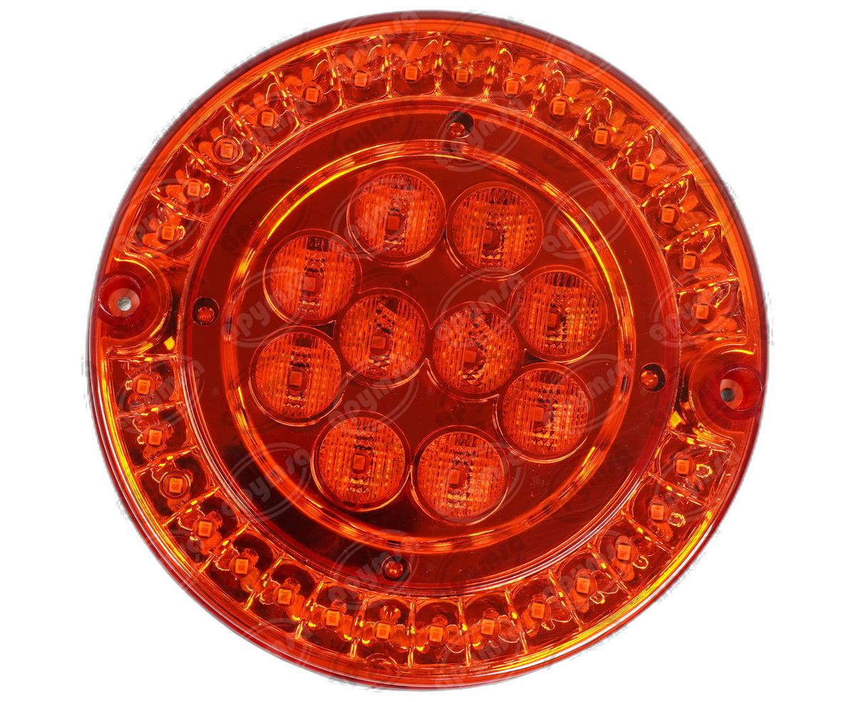 CALAVERA AUTOBUS TRASERA 12/24V BUSSCAR ROJA QBH STAR 94971 RR 