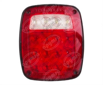 CALAVERA AUTOMOTRIZ 12V - 24V 16 LEDS LED ACRILICA UNIVERSAL TRAKTOLAMP 8050PLF 
