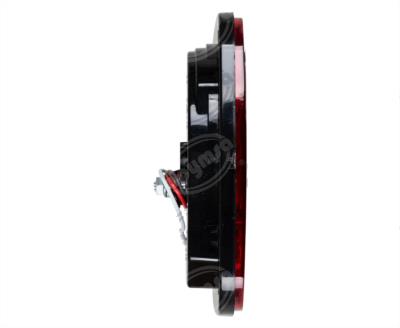 PLAFON LEDS ROJO 4.7" 12-24V 16 LEDS ACRILICA UNIVERSAL QBH STAR 255 