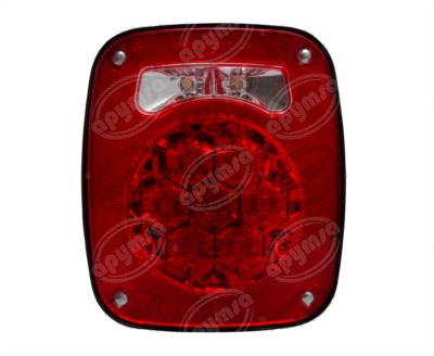 CALAVERA AUTOMOTRIZ BICOLOR CUADRADA JEEP UNIVERSAL TECNOLAMP 718 