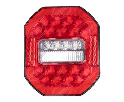 CALAVERA AUTOMOTRIZ 36 LEDS UNIVERSAL TIPO JEEP/DINA MULTIVOLS ALTA Y BAJA TECNOLAMP 948 