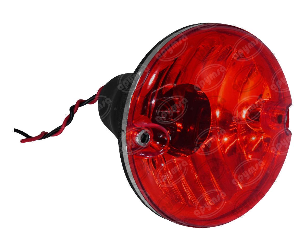 CALAVERA AUTOMOTRIZ MICA ROJA 3" MERCEDES BENZ IRIZAR EUROCAR BUSSCAR PLASTICOS RECORD 1050 