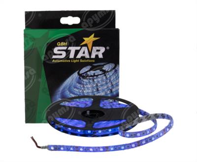LUZ TIPO CINTA CON LED AZUL 12V TIPO 5050 SMD QBH STAR 70652 B 12V 300 