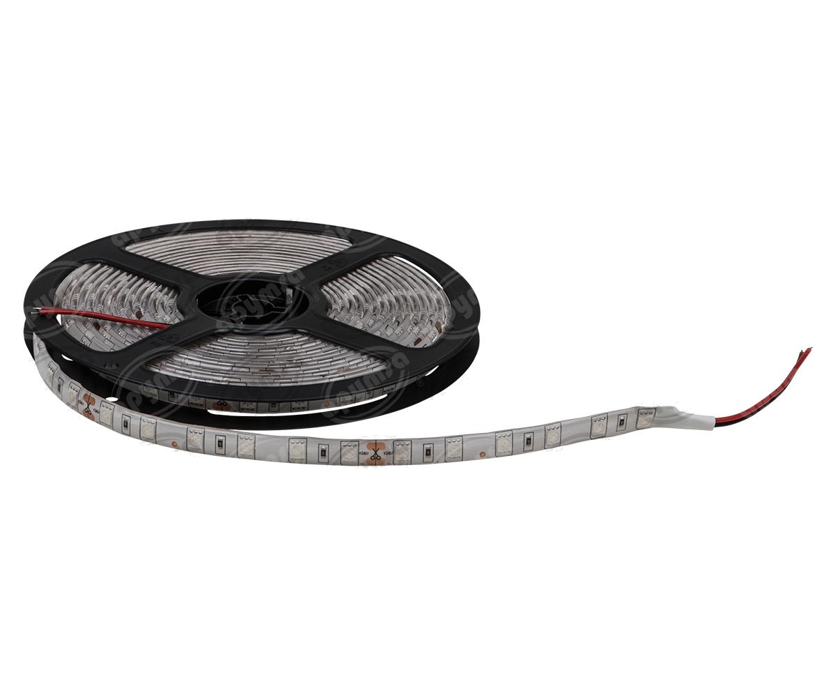 LUZ TIPO CINTA CON LED ROJO 24V TIPO 5050 SMD QBH STAR 70652 R 24V 300 