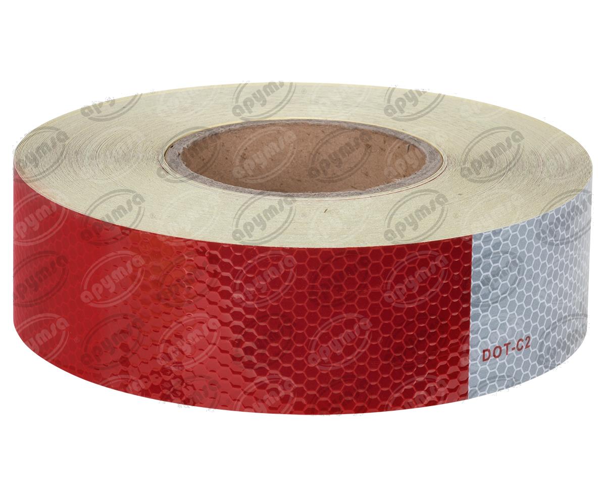 CINTA REFLEJANTE BICOLOR 3" 4500CM 45M  BICOLOR ECN IMPORTADO 983 