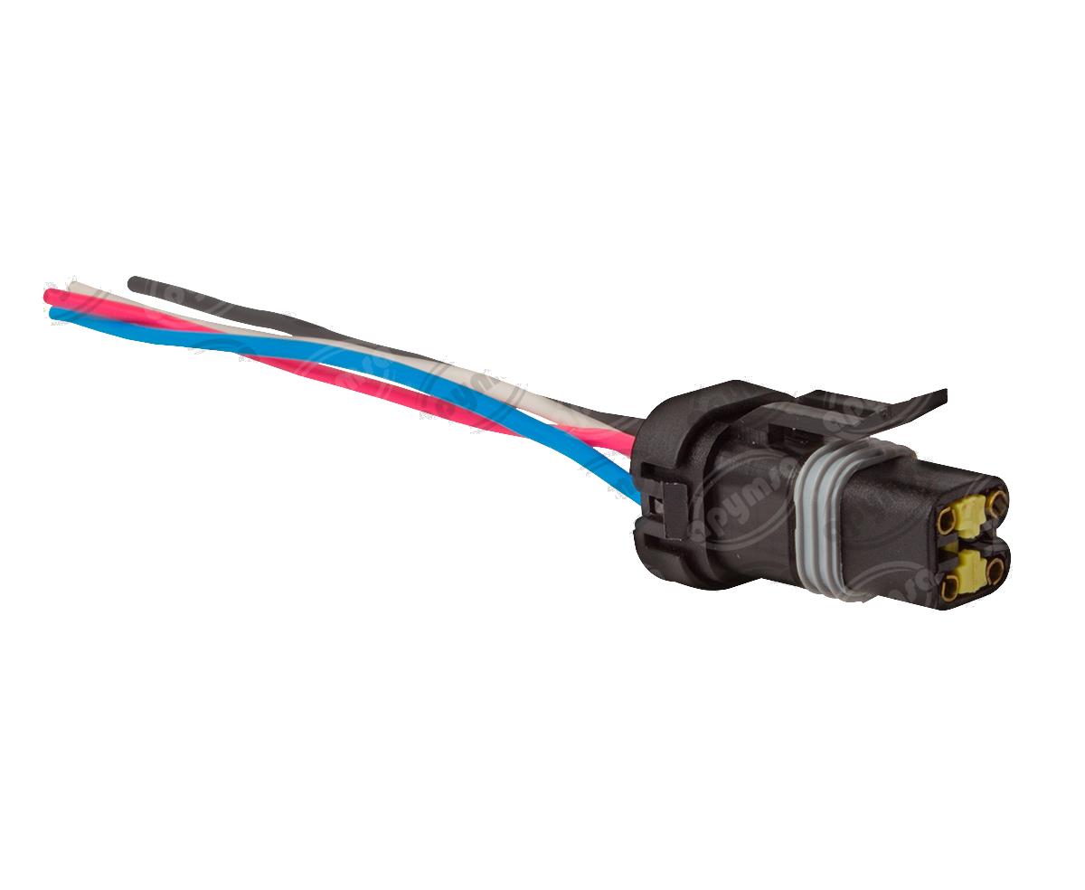 CONECTOR MOTOVENTILADOR, SENSOR OXIGENO, BOBINA 4 HEMBRATERMINALES CHRYSLER NACIONAL 1447808 