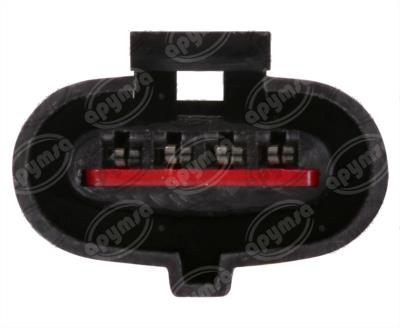 CONECTOR BOBINA Y SENSOR MAF 4TERMINALES FUEL INJETION FORD 88-96 NACIONAL 1449004 