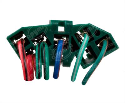 CONECTOR CAMBIO DE LUZ 6 HEMBRA PUNTAS TIPO MEDIA LUNA FORD IMPORTADO S-622 