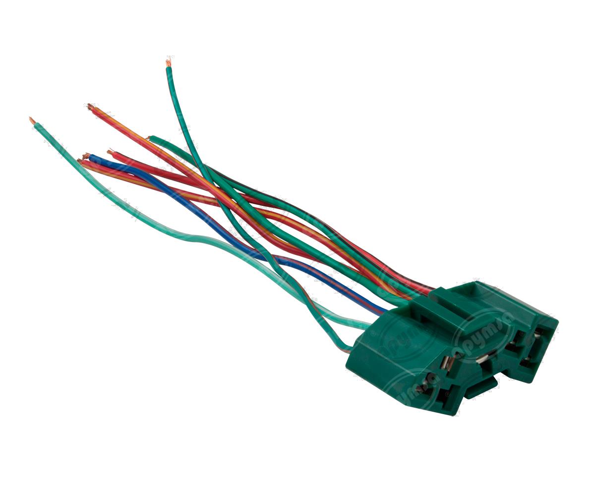 CONECTOR CAMBIO DE LUZ 6 HEMBRA PUNTAS TIPO MEDIA LUNA FORD IMPORTADO S-622 