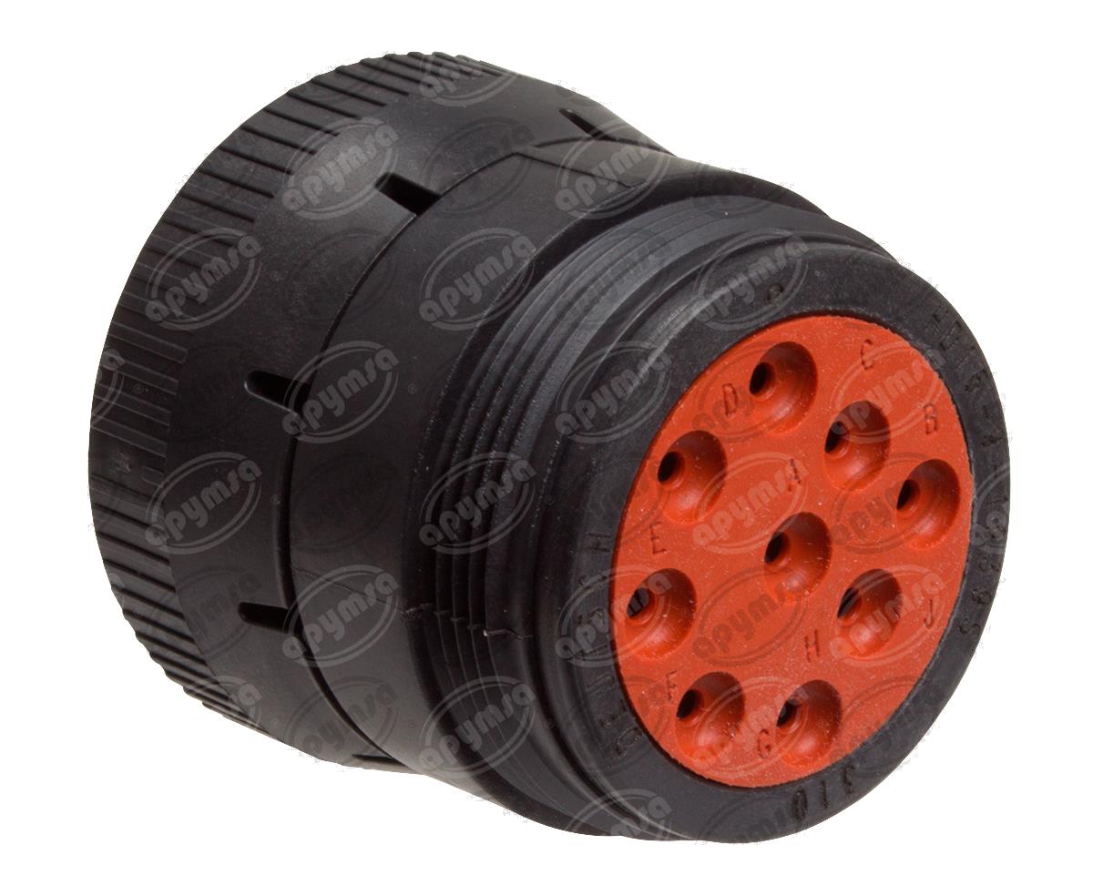 CONECTOR DIAGNOSTICO TIPO SOQUET 9 VIAS DEUTSCH HD16-9-1939-S 