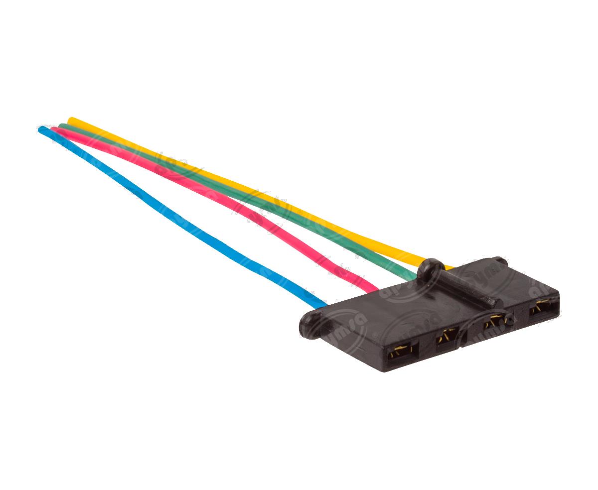 CONECTOR REGULADOR DELCO 4 PUNTAS CHEVROLET NACIONAL 1451600 