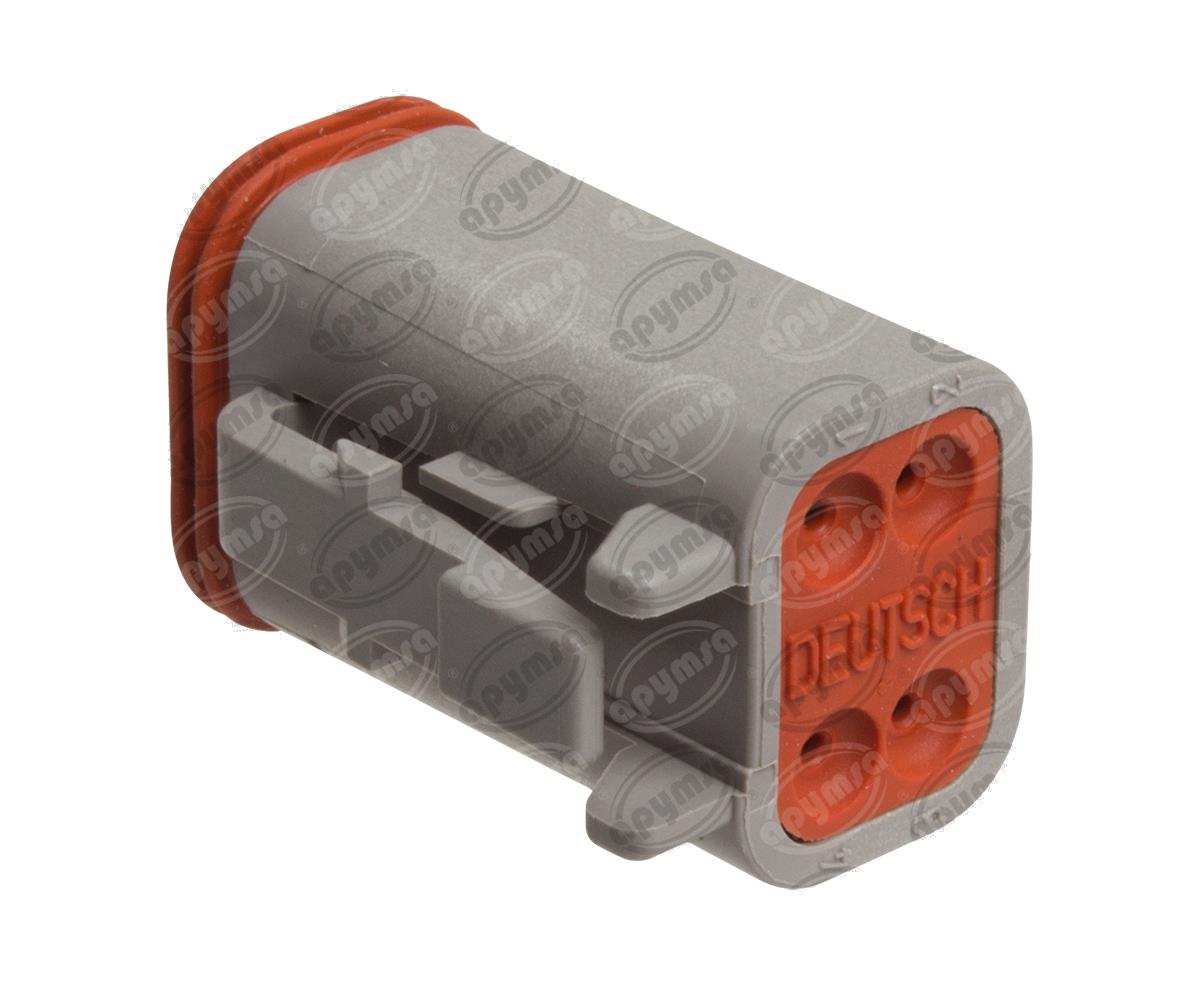 CONECTOR DIAGNOSTICO TIPO SOQUET 4 VIAS DEUTSCH DT06-4 S 