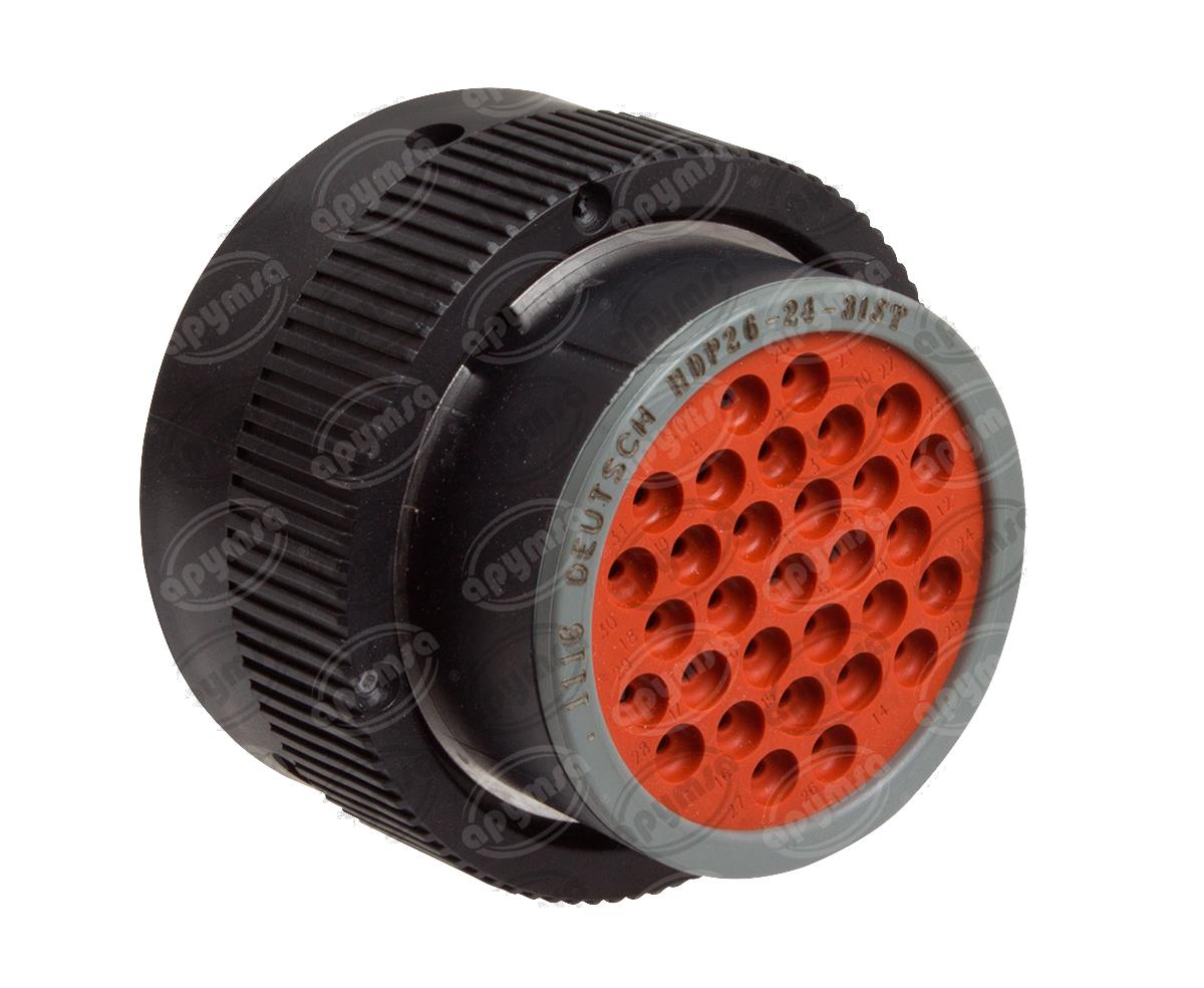 CONECTOR DIAGNOSTICO TIPO SOQUET DEUTSCH HDP-26-24-31 ST 