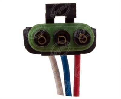 CONECTOR SENSOR MAP Y OXIGENO HEMBRA CONECTOR MACHO NEGRO CHEVROLET NACIONAL S-564 
