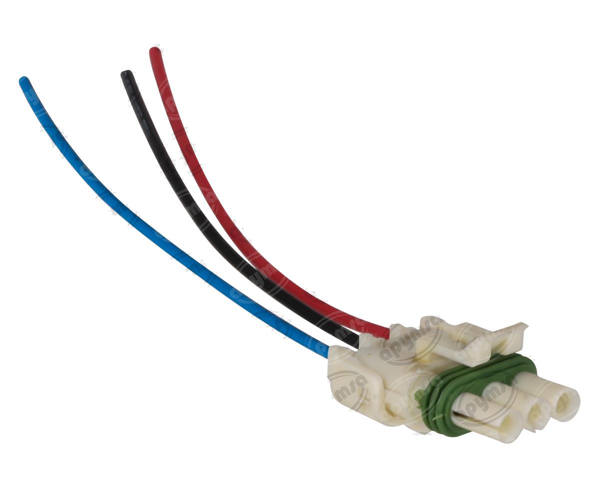 CONECTOR SENSOR MAP 3TERMINALES CHEVROLET ESCALADE BLAZER C1500 2500 C3500 G10 20 NACIONAL 1453409 