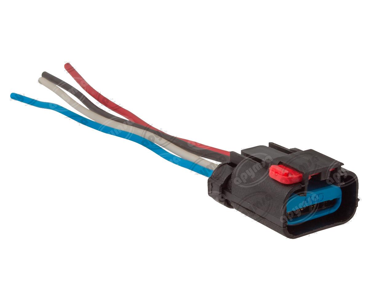 CONECTOR RELEVADOR MOTOVENTILADOR Y BOMBA DE GASOLINA 4TERMINALES DODGE NEON VOYAGER RAM CHARGER NACIONAL S-949 