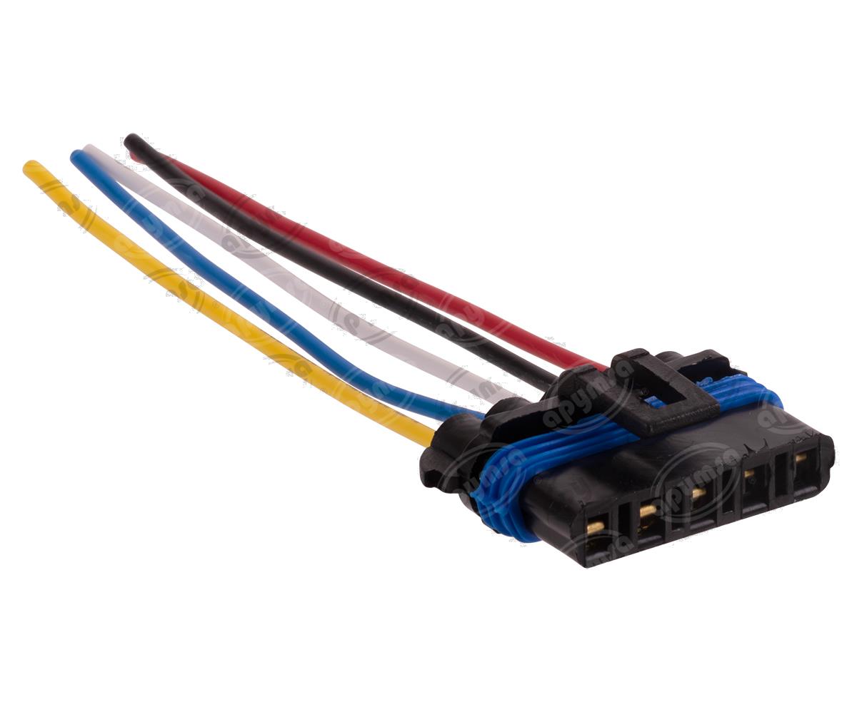 CONECTOR BOMBA DE GASOLINA 5TERMINALES CHEVROLET CHEVY NACIONAL 1453610 