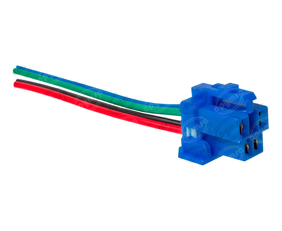CONECTOR RELEVADOR MOTOVENTILADOR 4 PUNTAS NISSAN TSURU IMPORTADO 1454103 